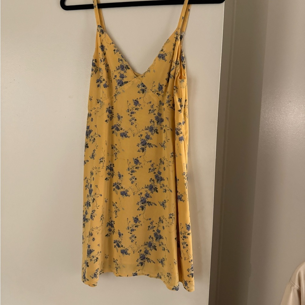 Reformation Mini Floral Dress